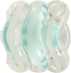 60mm Shark California Roll Longboard Wheels 4-pack (60mm | Clear With Mint Hub)