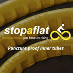 STOP-A-FLAT stop a flat PUNCTURE PROOF INNER TUBES