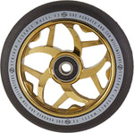 Striker Essence V3 Black Pro Scooter Wheel (110mm | Gold Chrome)