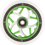 Striker Essence V3 White Pro Scooter Wheel (110mm | Green)