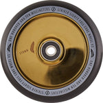 Striker Lighty Full Core V3 Black Pro Scooter Wheel (110mm | Gold)