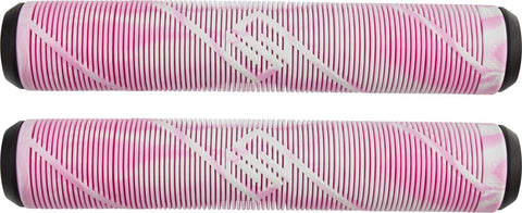 Striker Pro scooter Grips (White/Pink)