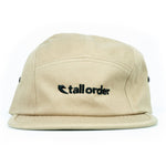 Tall Order Logo Camper Cap - Tan