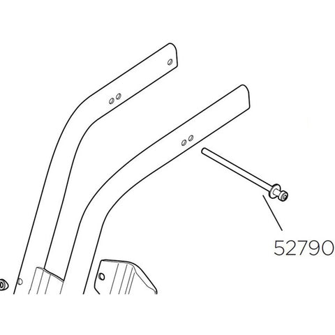 Yepp Maxi long screw for seatpost mount