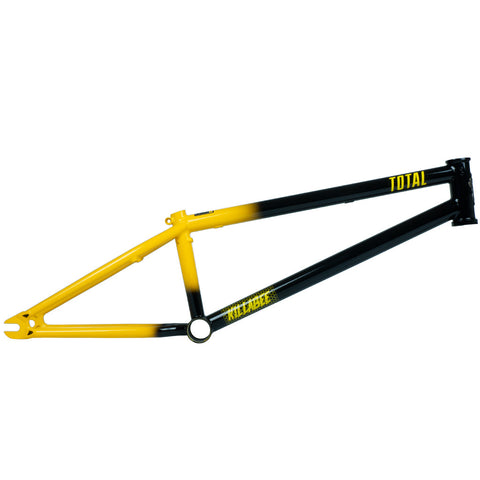 Total BMX Killabee K4 Frame - Black / Yellow