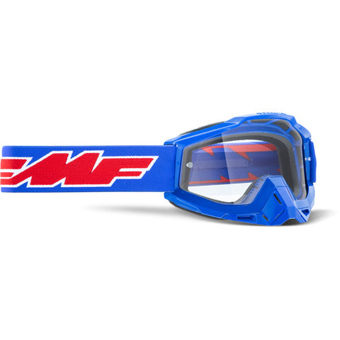 POWERBOMB YOUTH Goggle Rocket Blue Clear Lens