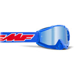 POWERBOMB YOUTH Goggle Rocket Blue Mirror Blue Lens