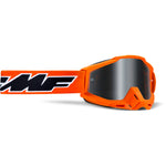 POWERBOMB Goggle Rocket Orange Mirror Silver Lens