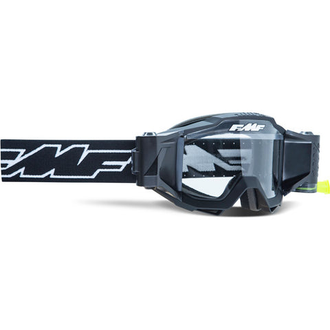 POWERBOMB Film System Goggle Rocket Black Clear Lens