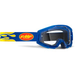 POWERCORE Goggle Flame Navy Clear Lens