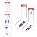 Special Edition Evel Knievel Crew sock White - SM/MD