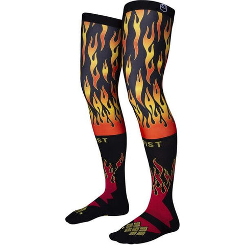 Chapter 17 Collection - Flaming Moto Socks - LG/XL
