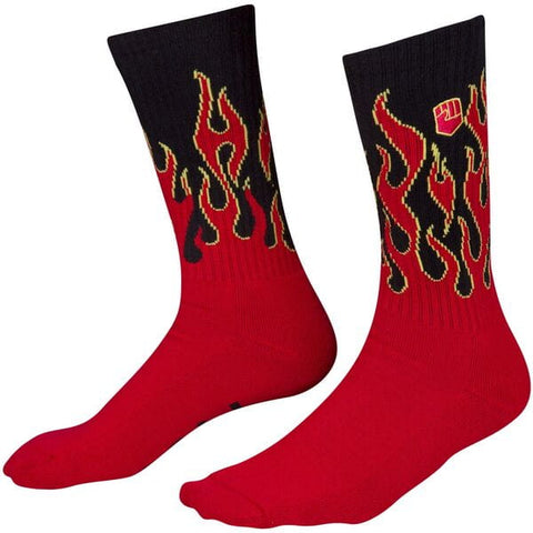 Chapter 17 Collection - Flaming Hawt Crew Socks - SM/MD
