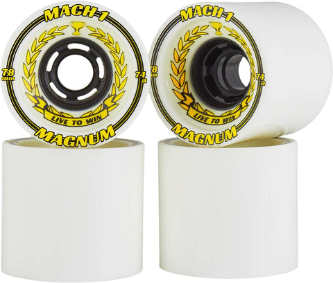 Venom Magnum Longboard Wheels 4-Pack (White | 76A)