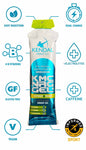 Kendal Mint Co. KMC NRG Energy GEL+: Citrus & Mint Flavoured Caffeine Energy Gel (70g.)