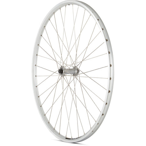 Shimano Deore / Mavic A319 silver / DT Swiss P/G 36 hole front wheel
