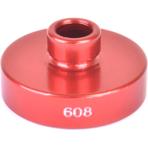 Replacement 608 open bore adapter for the WMFG small bearing press