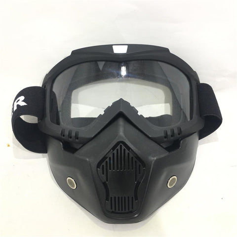 X4 Goggle & Mask Black One